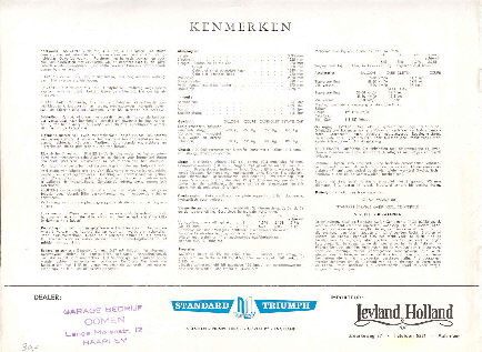 Triumph Herald 1200 NL (R&uuml;ckseite)